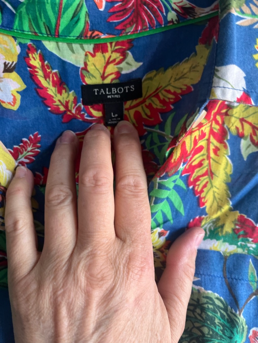 Talbots button down - Picture 2 of 4